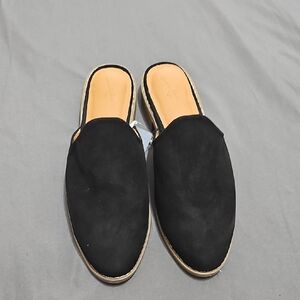 Black Slip-On Shoes